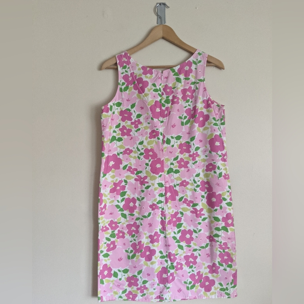 Liz Claiborne Pink Floral Sleeveless Dress – Size 12p - Picture 5 of 5